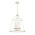 Elk Joanie 17.25 Inch Wide 4 Light Pendant in Antique White Model: EC89684/4