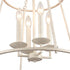 Elk Joanie 17.25 Inch Wide 4 Light Pendant in Antique White Model: EC89684/4