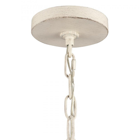 Elk Joanie 17.25 Inch Wide 4 Light Pendant in Antique White Model: EC89684/4
