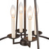 Elk Joanie 17.25 Inch Wide 4 Light Pendant in Old Bronze Model: EC89694/4