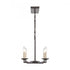 Elk Joanie 34 Inch Wide 6 Light Linear Chandelier in Old Bronze Model: EC89695/6