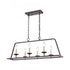 Elk Joanie 34 Inch Wide 6 Light Linear Chandelier in Old Bronze Model: EC89695/6
