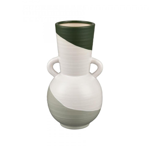 Elk Joffe Vase Medium (2 pack) (2 pack) in White Finish Model: S0017-10073