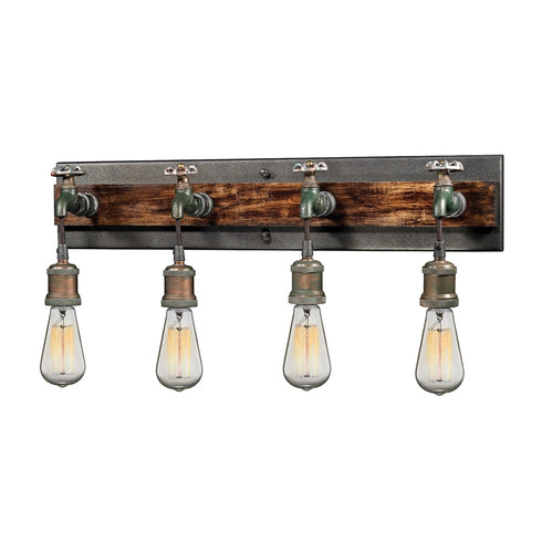 Elk Jonas VANITY LIGHT in Multi Tone Weathered Finish Model: 14283/4