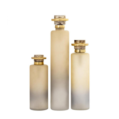 Elk Judie VASE JAR BOTTLE (2 pack) (2 pack) in Frosted Ombre Finish Model: H0807-8736/S3