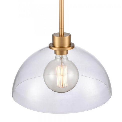 Elk Julian 14'' Wide 1 Light Pendant Brushed Model: 89915/1