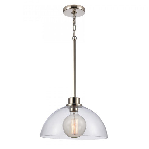 Elk Julian 14'' Wide 1 Light Pendant Polished Model: 89925/1