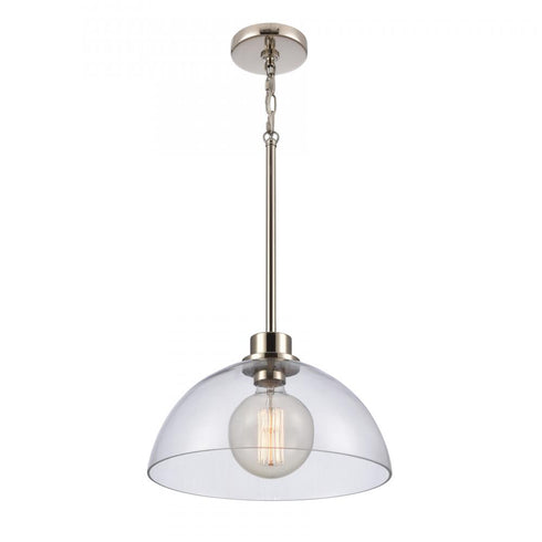 Elk Julian 14'' Wide 1 Light Pendant Polished Model: 89925/1