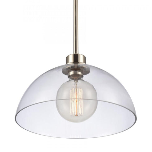 Elk Julian 14'' Wide 1 Light Pendant Polished Model: 89925/1