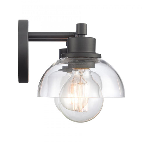 Elk Julian 16 Inch Wide 2 Light Vanity Light Matte Black Model: 89901/2