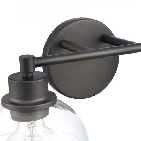 Elk Julian 16 Inch Wide 2 Light Vanity Light Matte Black Model: 89901/2
