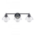 Elk Julian 24 Inch Wide 3 Light Vanity Light Matte Black Model: 89902/3