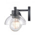 Elk Julian 24 Inch Wide 3 Light Vanity Light Matte Black Model: 89902/3