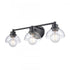 Elk Julian 24 Inch Wide 3 Light Vanity Light Matte Black Model: 89902/3