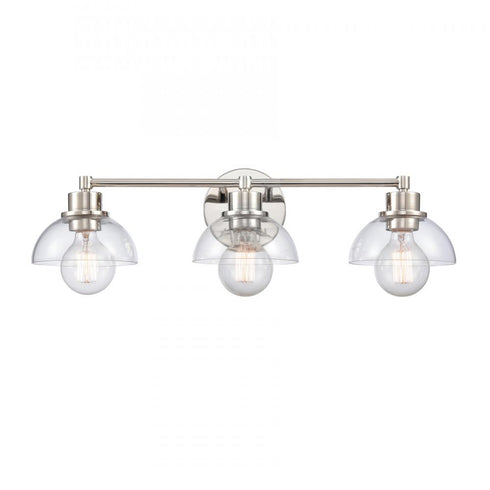 Elk Julian 24 Inch Wide 3 Light Vanity Light Polished Nickel Model: 89922/3