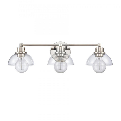 Elk Julian 24 Inch Wide 3 Light Vanity Light Polished Nickel Model: 89922/3