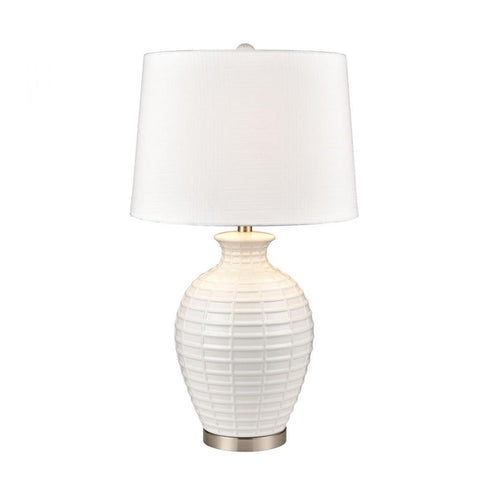 Elk Junia TABLE LAMP (2 pack) (2 pack) in White Finish Model: S0019-9472/S2