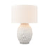 Elk Keem Bay TABLE LAMP in White Finish Model: H019-7256