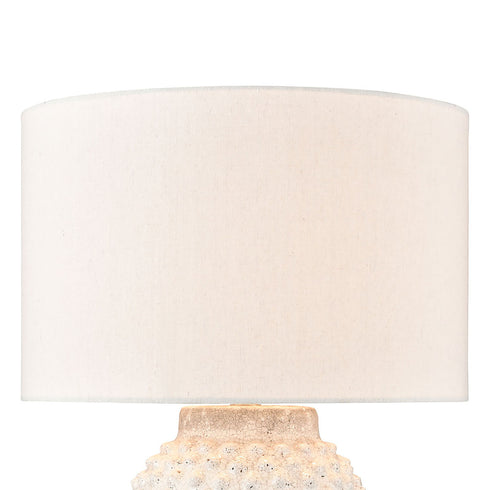 Elk Keem Bay TABLE LAMP in White Finish Model: H019-7256