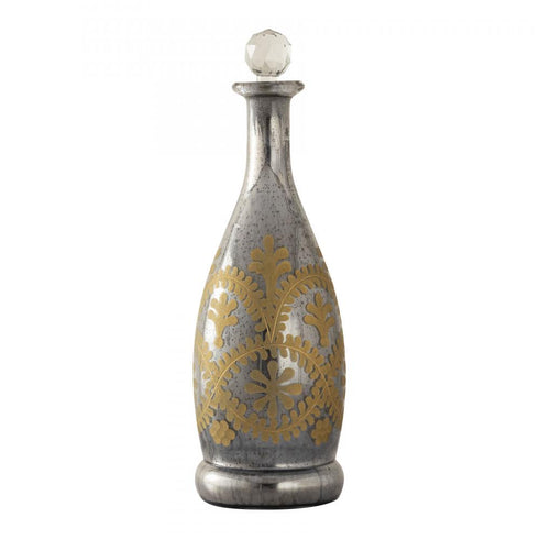 Elk Kemal VASE JAR BOTTLE in Antique Silver Finish Model: S0807-8757/S3