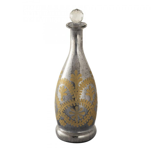 Elk Kemal VASE JAR BOTTLE in Antique Silver Finish Model: S0807-8757/S3