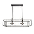Elk Kinsley 38 Inch Wide 8 Light Linear Chandelier in Oil Rubbed Bronze Model: 66286/8
