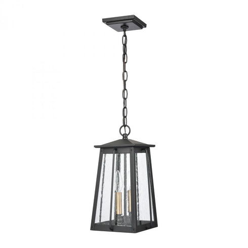 Elk Kirkdale HANGING in Matte Black Finish Model: 83405/2