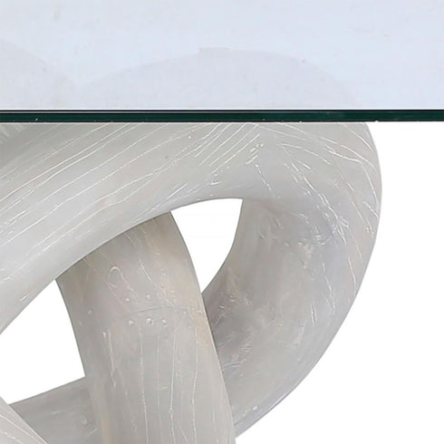 Elk Knotty Coffee Table in White Model: H0075-9438
