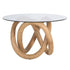 Elk Knotty Dining Table in Natural Model: H0075-9445