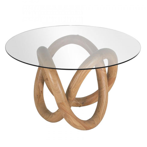 Elk Knotty Dining Table in Natural Model: H0075-9445