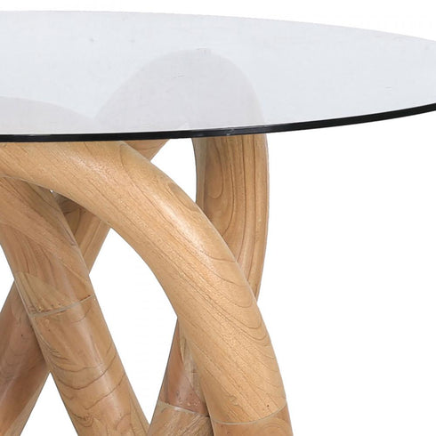 Elk Knotty Dining Table in Natural Model: H0075-9445