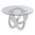 Elk Knotty Dining Table in White Model: H0075-9439