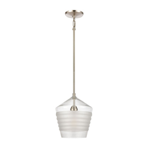 Elk Konis MINI PENDANT in Satin Nickel Finish Model: 69265/1