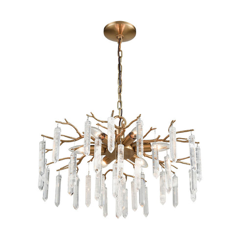 Elk Kvist CHANDELIER in Cafe Bronze Finish Model: D3780