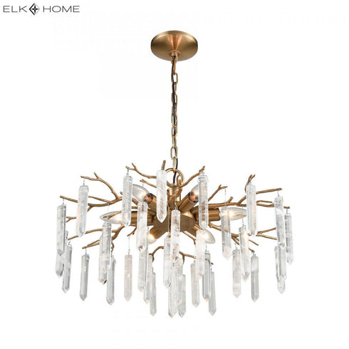 Elk Kvist CHANDELIER in Cafe Bronze Finish Model: D3780