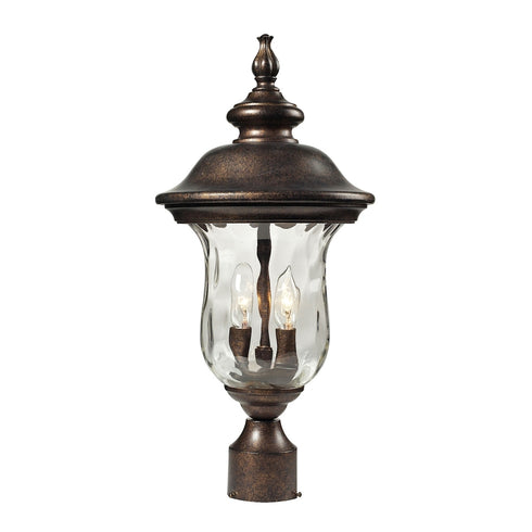 Elk Lafayette POST MOUNT in Regal Bronze Finish Model: 45023/2