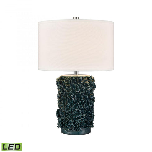Elk Larkin 25 Inch High 1 Light Table Lamp in Green Glazed Model: H0019-11091