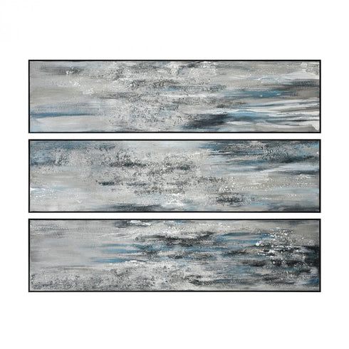 Elk Lasting Texture WALL ART in Blue Finish Model: H0016-8154/S3
