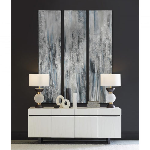 Elk Lasting Texture WALL ART in Blue Finish Model: H0016-8154/S3