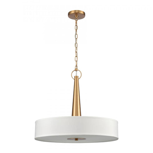 Elk Leo 22'' Wide 4 Light Pendant Brushed Gold Model: 89845/4