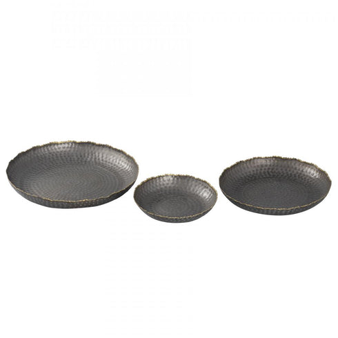 Elk Leonard BOWL TRAY (2 pack) (2 pack) in Bronze Finish Model: H0807-9246/S3