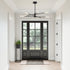 Elk Light Streak 48.5 Inch Wide 8 Light Chandelier in Matte Black Model: 85037/LED