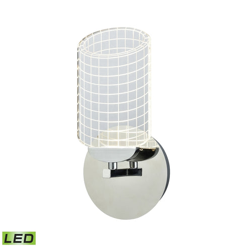 Elk Lightlines 1 Light SCONCE in Polished Chrome Finish Model: 54020/LED