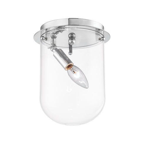 Elk Lightway 1 Light FLUSH MOUNT in Polished Chrome Finish Model: 14350/1