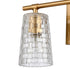 Elk Lightweave 15 Inch Wide 2 Light Vanity Light in Satin Brass Model: 82171/2