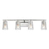 Elk Lightweave 32 Inch Wide 4 Light Vanity Light in Polished Nickel Model: 82183/4