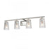 Elk Lightweave 32 Inch Wide 4 Light Vanity Light in Polished Nickel Model: 82183/4