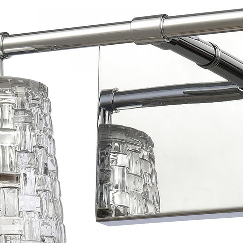 Elk Lightweave 32 Inch Wide 4 Light Vanity Light in Polished Nickel Model: 82183/4