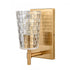 Elk Lightweave 4.75 Inch Wide 1 Light Vanity Light in Satin Brass Model: 82170/1