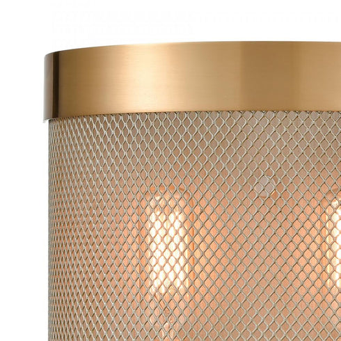 Elk Line in the Sand 2 Light SCONCE in Satin Brass Antique Silver Antique Silver Finish Model: D4335